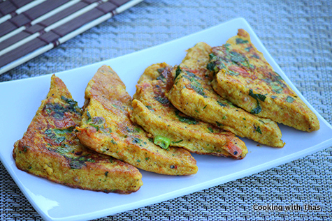 Masala Bread Egg Toast