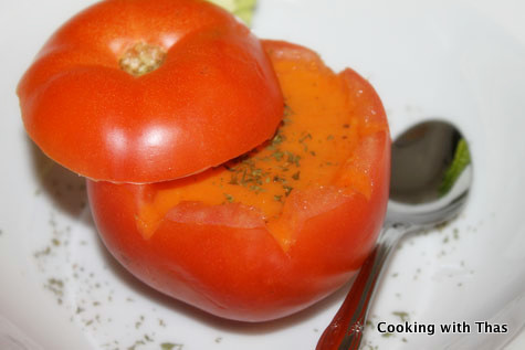 tomato-carrot soup