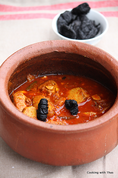 King fish curry with Kodampuli