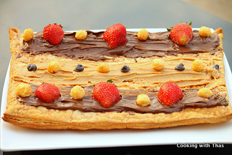 Puff pastry-dessert