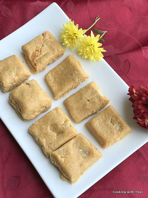 Besan- Burfi