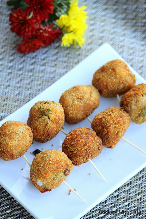 Crispy Fried Tuna Balls - Cooking with Thas - Healthy Recipes, Instant ...