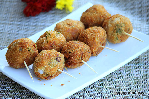 Fried-Tuna balls