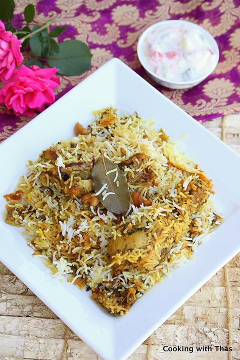 Hyderabadi Chicken Dum Biryani- The best biryani Recipe – Cooking with ...