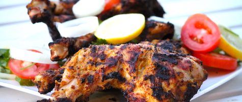 The Best Al Faham Chicken- Grilled Arabian Chicken- With Homemade ...