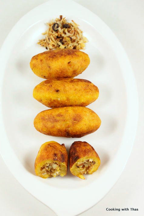 unnakaya or stuffed plantain
