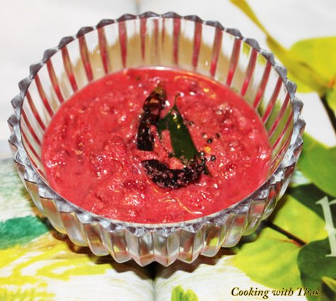 Beetroot in Yogurt sauce