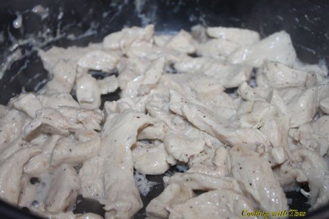 Chicken stir fry