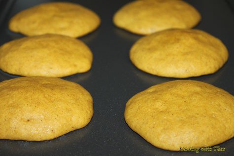 Mango mini cakes