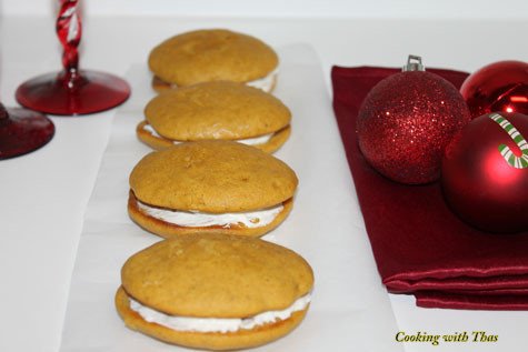 Mango Whoopie Pies
