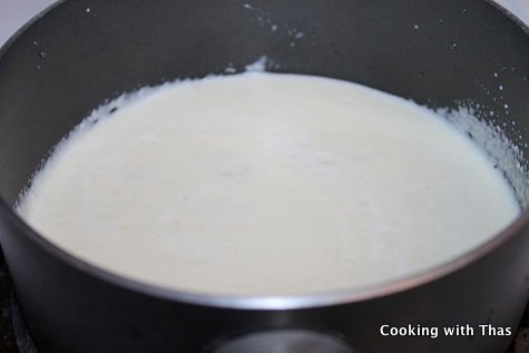 Apple-Almond pudding