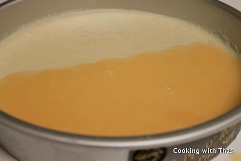 Cantaloupe pudding