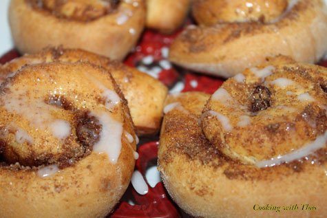 Cinnamon Raisin rolls