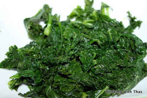 Cooked Spinach-Kale