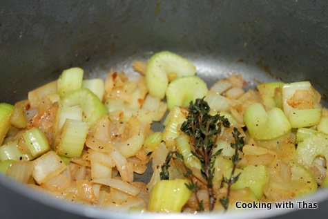 Making Corn Chowder