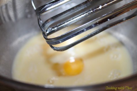 Milk-Butter-Egg mix
