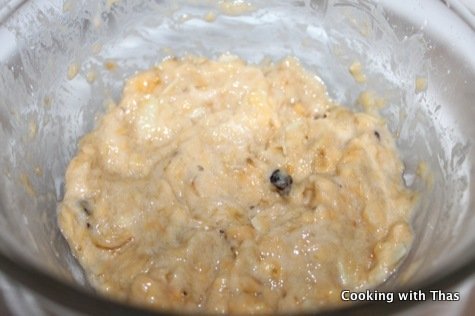 Plantain pancake mix