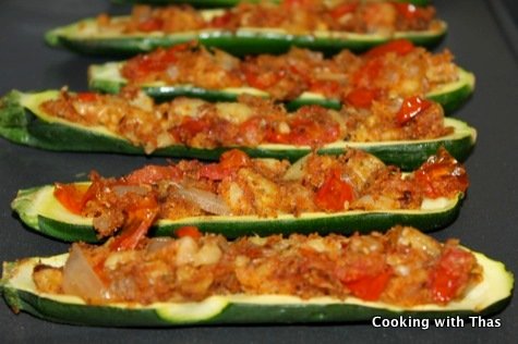 Stuffed Zucchini