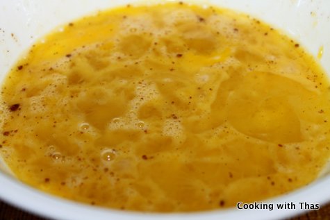 beaten egg for french toast