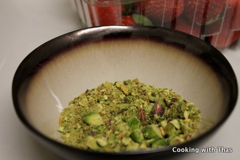 ground pistachios