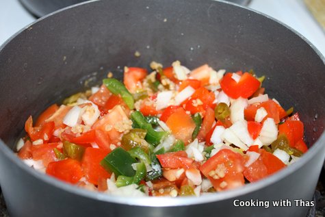 Making salsa