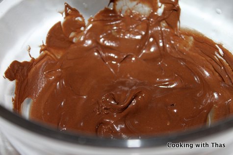 melted chocolate
