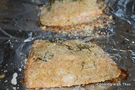 salmon baked
