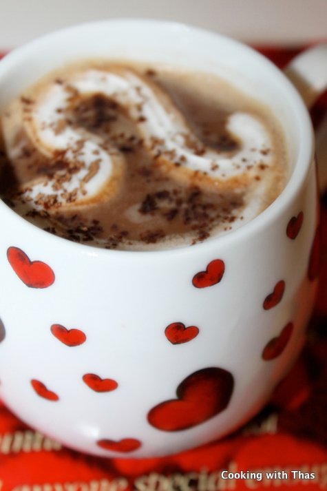 Hot Cardamom Chocolate