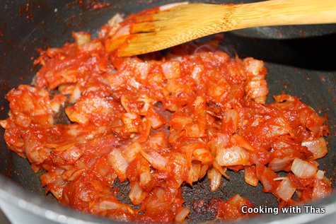 Making goat spaghetti
