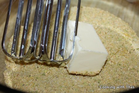 making the crust