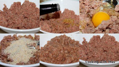 meat balls making