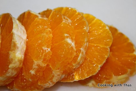 Orange Sliced