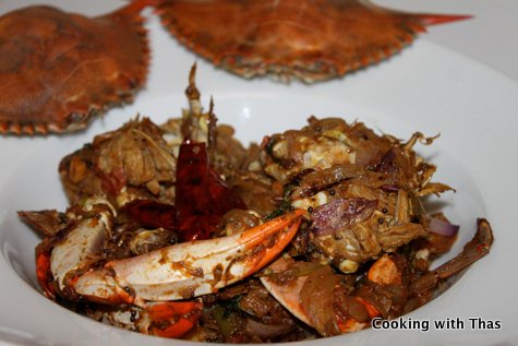 Spicy Crab Roast
