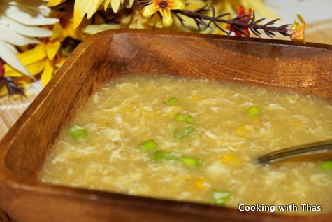 sweet corn chicken soup