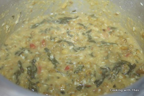 cooking red swiss chard moong dal