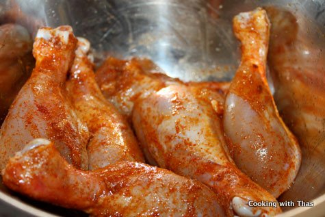 chicken marinated