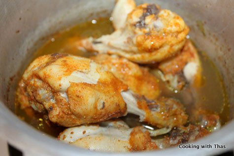 cooked chicken