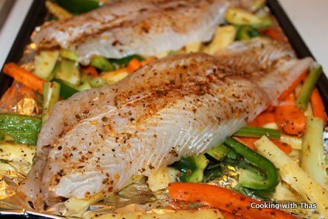 baking cajun tilapia