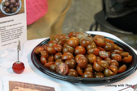 brown berry tomatoes