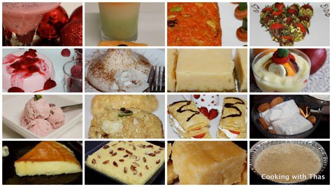 Dessert 2010 collage