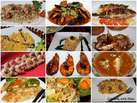 Sea food 2010 collage