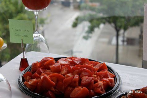 sicilian saucer tomatoes