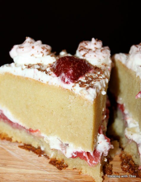 Strawberry cake