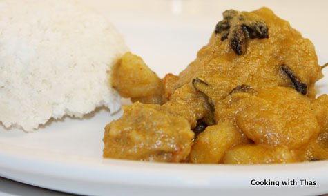 Chicken legs curry