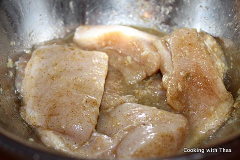 marinated chicken