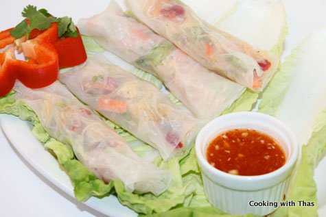 Thai summer roll