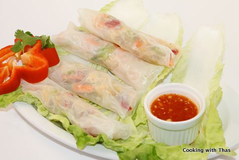 Thai summer roll