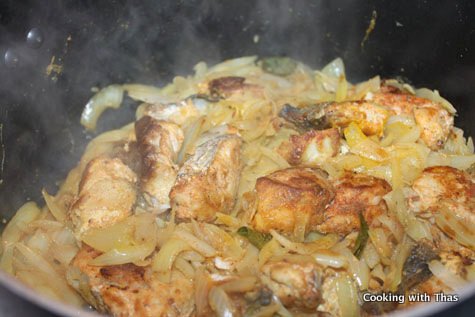 Making fish roast