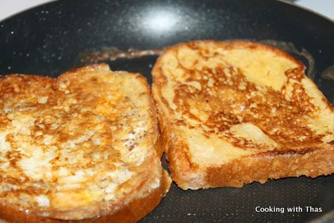making french toast