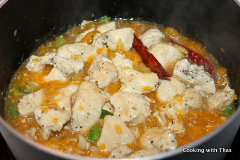 making mandarin chicken